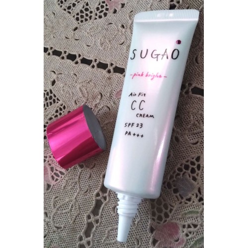 Rohto SUGAO Air Fit CC Cream Pink Bright-5-500x500